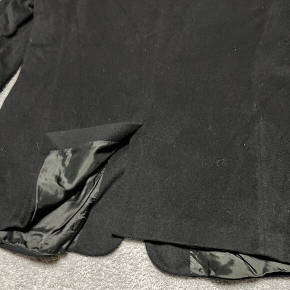 Banana Republic Made In Italy Blazer Jacket Mens 44R Black Wool Cashmere - Picture 4 of 11